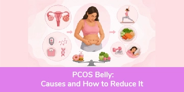 PCOS Belly: Causes and How to Reduce It