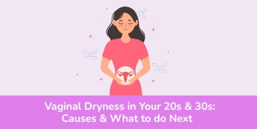 Vaginal Dryness in Your 20s & 30s: Causes & What to do Next